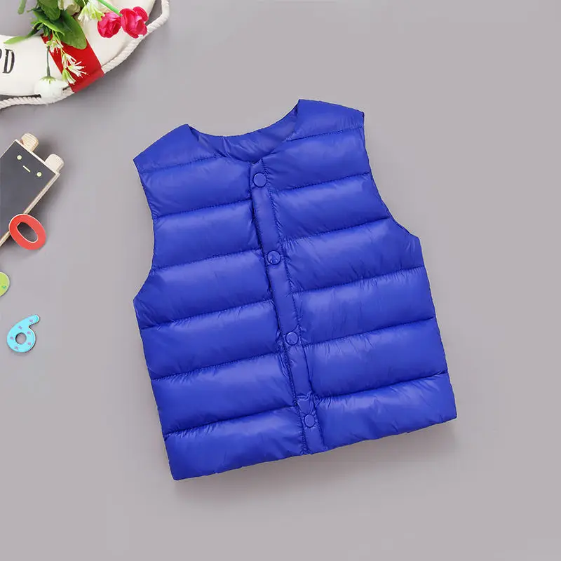 Baby Down Cotton Vest Baby Vest Waistcoats Winter Boys Girls Infants Toddlers Wear Newborns Boys Baby Girl Winter Clothes