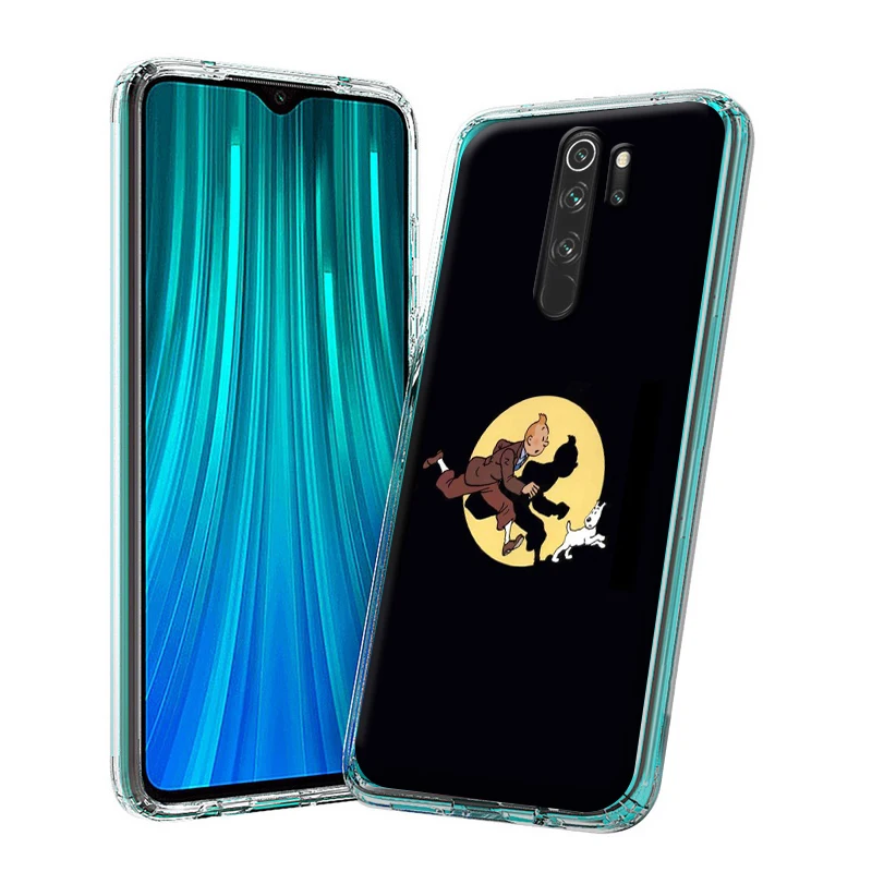 Силиконовый чехол The Adventure of Tintin для Xiaomi Redmi Note 9 Max 8T 8 7 6 5A 5 4X Pro Prime|Бамперы| |