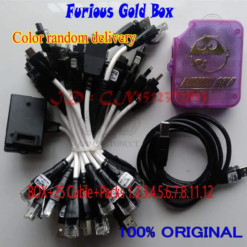 gsmjustoncct Original furious gold box with pack1-pack12(no have Pack9 10)+25cables | Мобильные телефоны и аксессуары