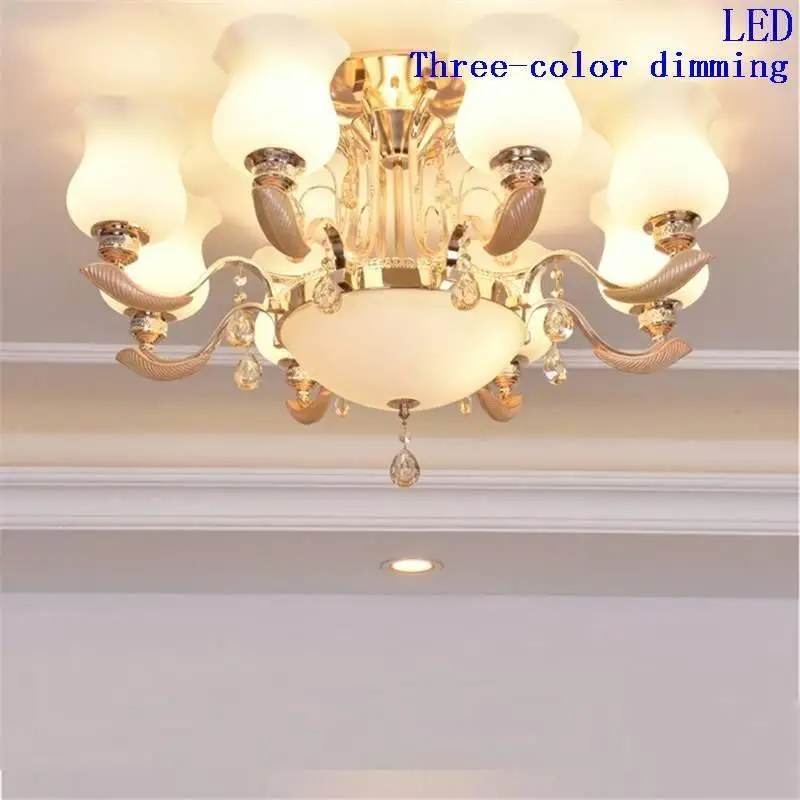 Скандинавский винтажный Европейский подвесной Хрустальный Светильник Lustre E Pendente