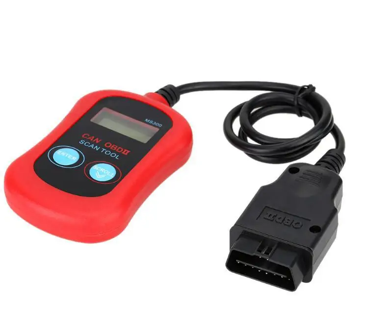 MS300 подключению CAN шины OBD2 читатель кода автомобиль сканер читать и четкий