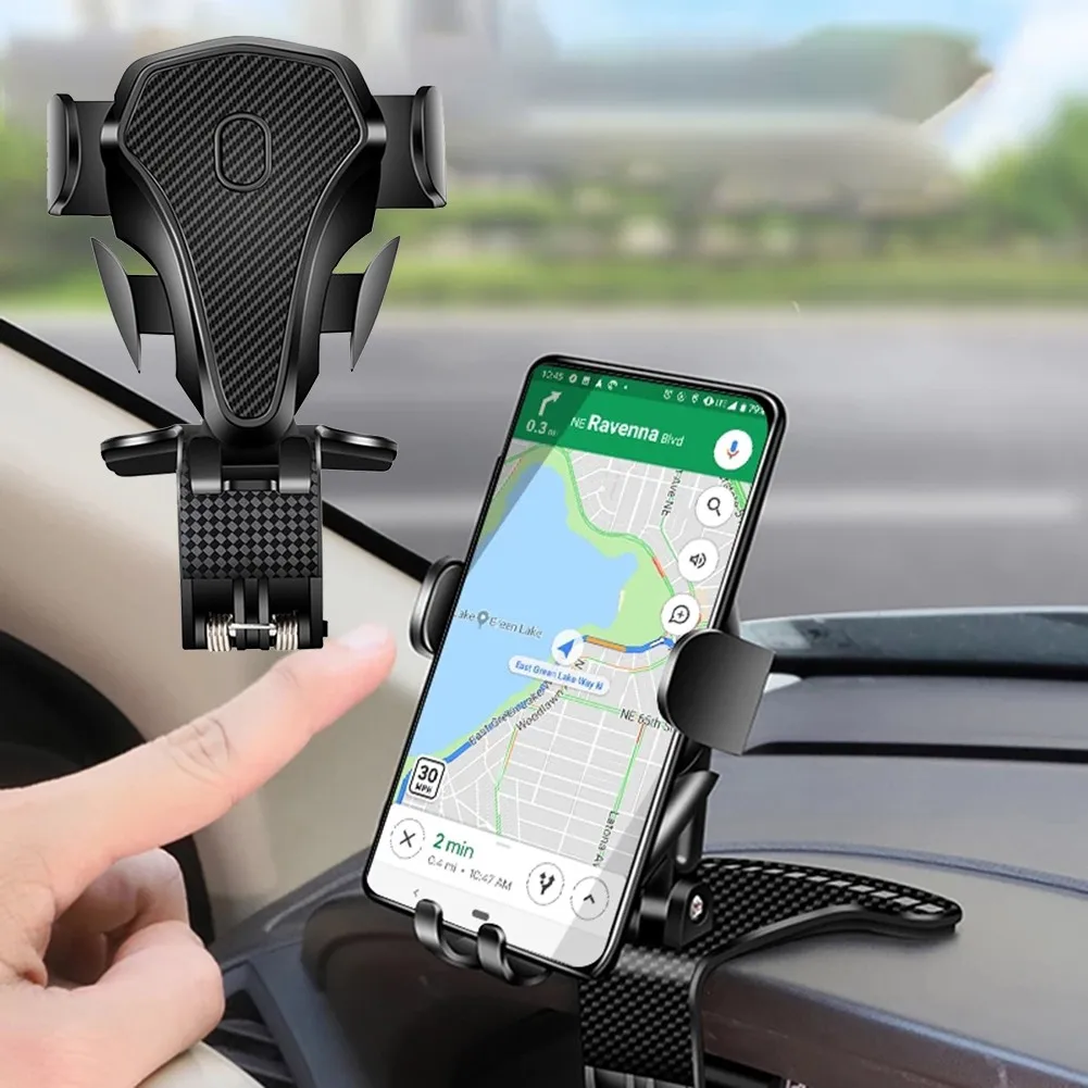

360 Degree Rotation Car Phone Holder Mount Stand Cradle Universal Car Bracket Mounts Holder Car Accessories