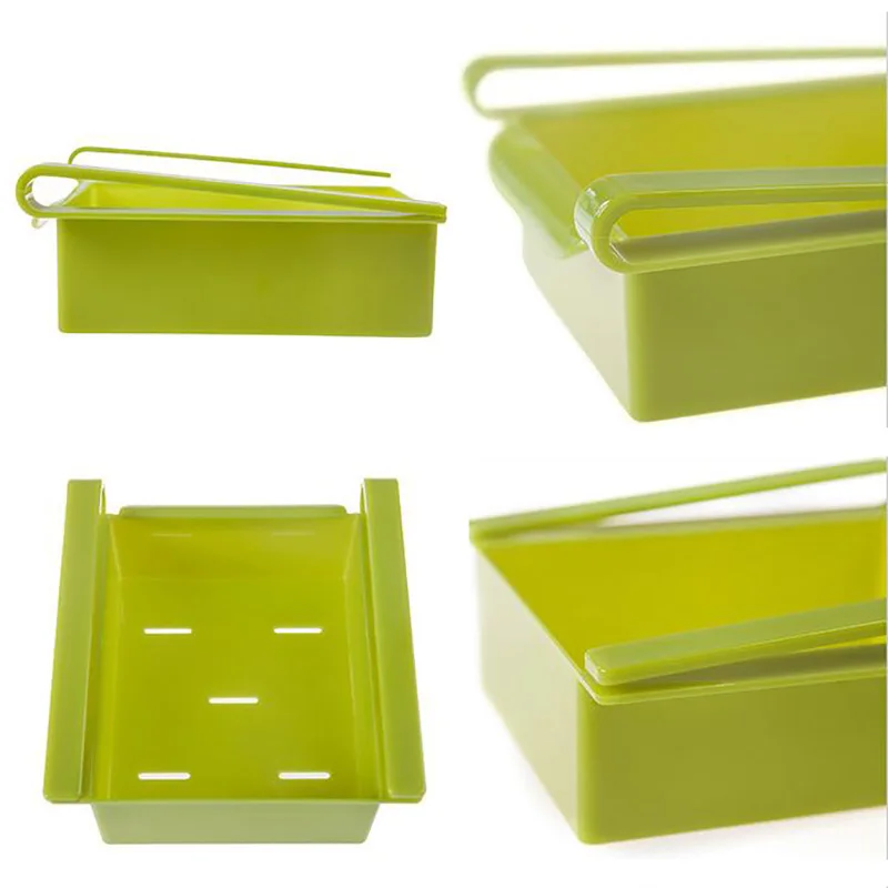 4 шт. скользящая коробка кухонный холодильник перегородка стеллаж для хранения