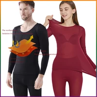 thermal underwear for women sexy warm long johns for women seamless winter thermal underwear set warm thermos clothing womenmen