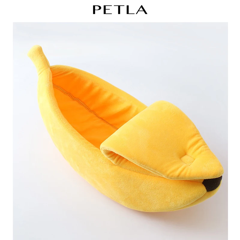 Кошачья кровать для домашних животных собачья будка мат типа &quotбанан&quot Форма