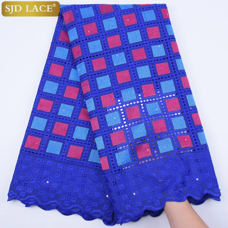 Африканская кружевная ткань высокого качества швейцарская вуаль с вышивкой