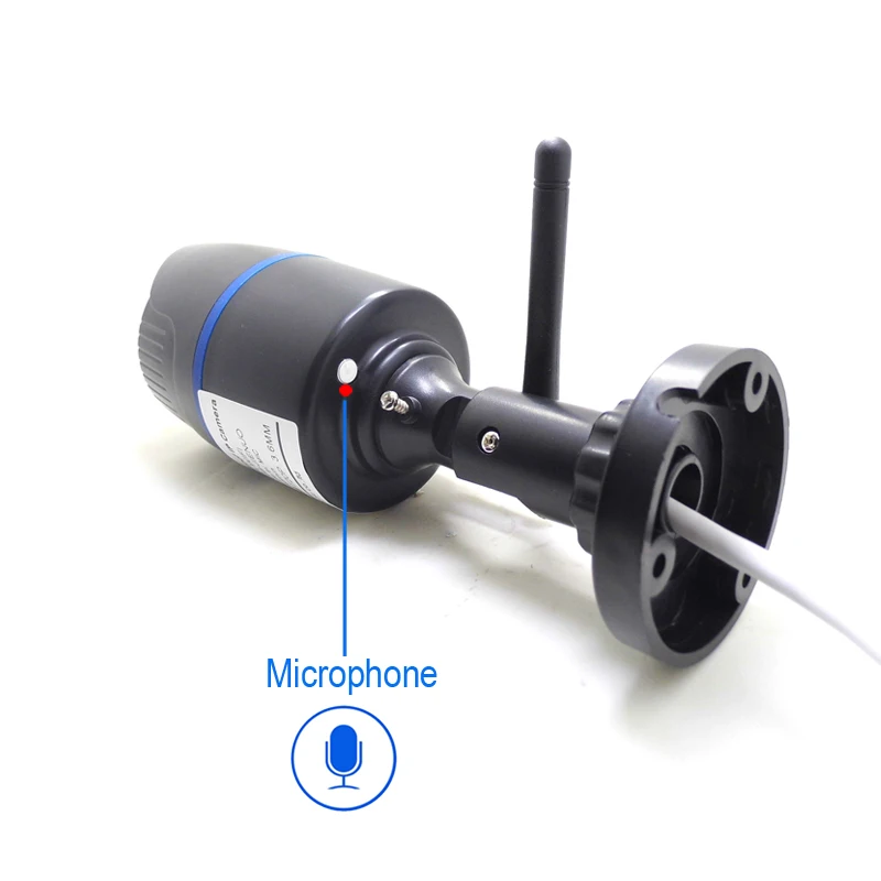 hd 5mp wifi ip camera 1080p wireless wired cctv bullet cameras outdoor mic audio tf card slot p2p onvif jienuo free global shipping
