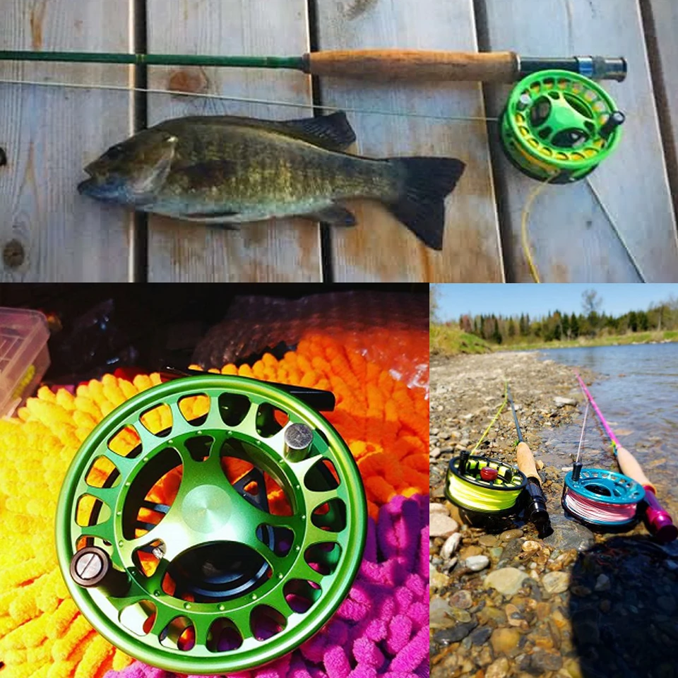 Maximumcatch TimeFly 5/6/7/8wt Fly Reel CNC обработанный алюминиевый тефлоновый диск Drag System