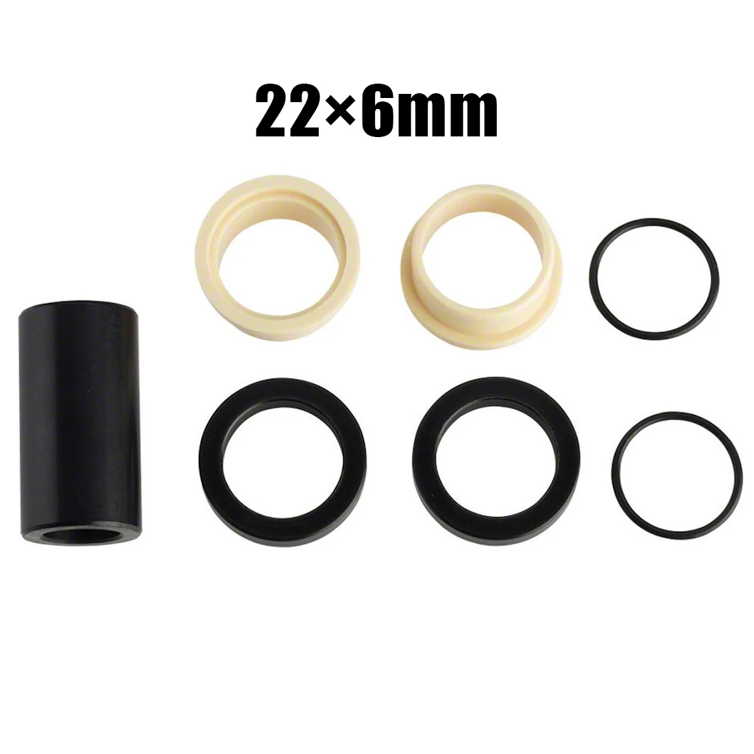 

22*6/8/10 Bike Bicycle Rear Gallbladder Bushing Shock Absorption Absorber Bush DH Ring Bushing Light Weight Self-lubricating