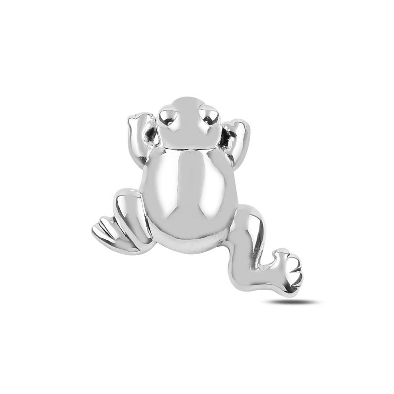 

Серебряная лягушка Silverlina, электроформа, кулон