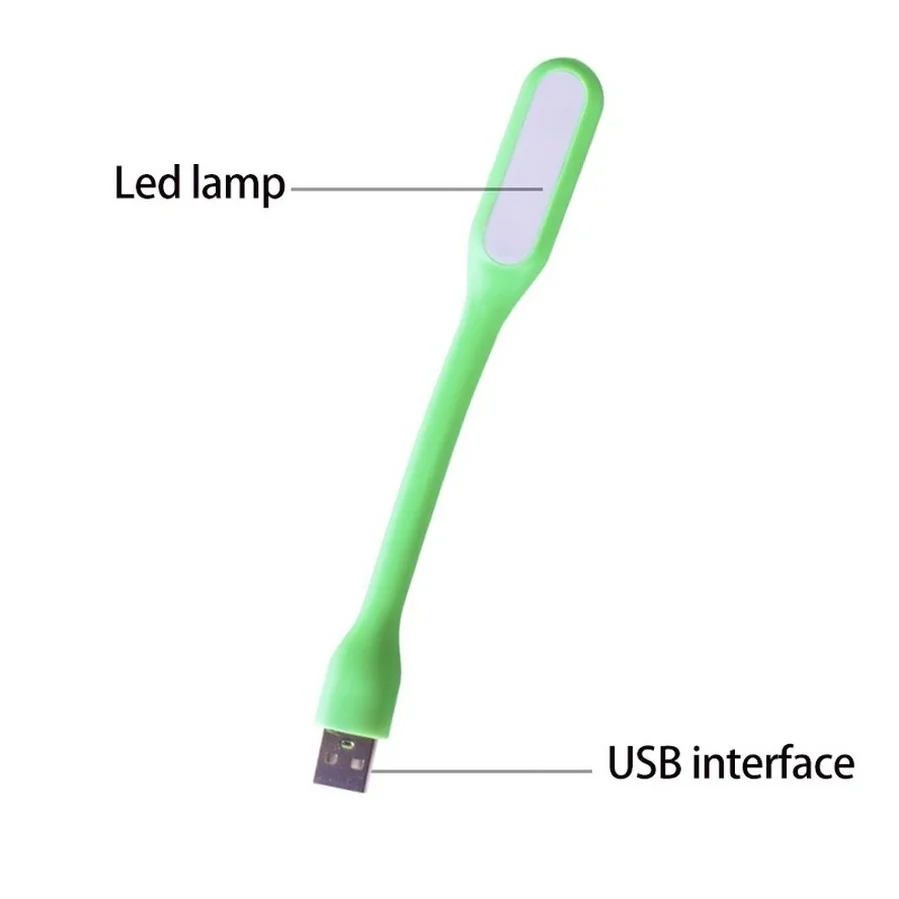 VnnZzo 1pcMini Portable USB LED Lamp Super Bright Book Light Reading For Power Bank PC Laptop Notebook 10 Colors | Лампы и освещение