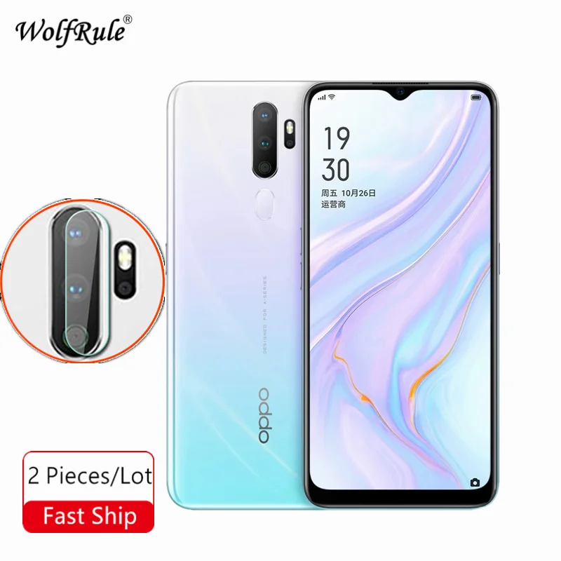 Закаленное стекло для камеры Oppo A5 2020 Защитная пленка объектива нано 2 шт |