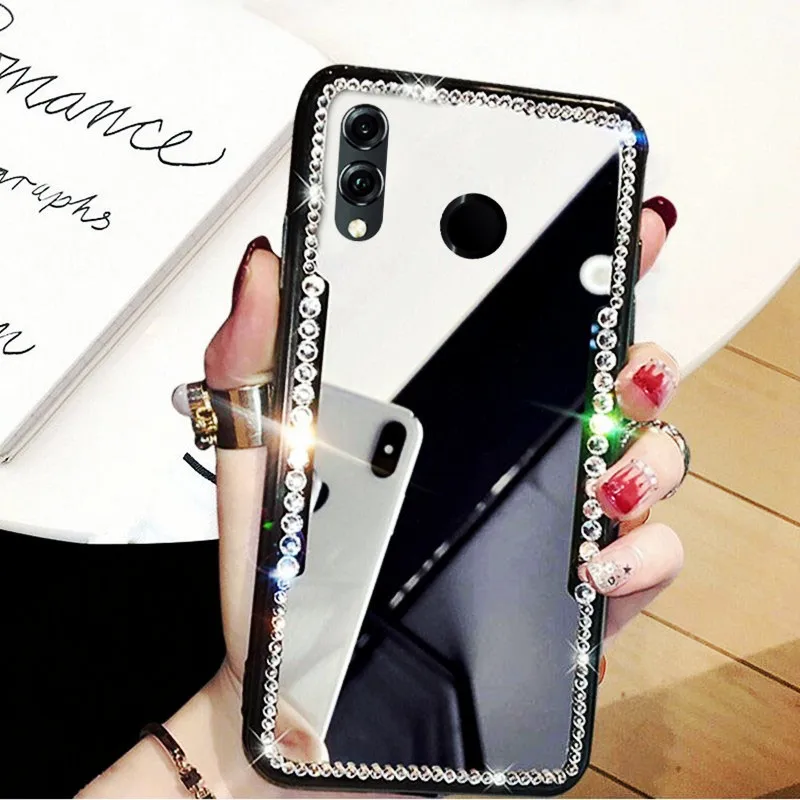 Фото Зеркальный чехол для Redmi Note 8T 8 силиконовая задняя крышка с кольцом Xiaomi Mi 9 lite 8A 7A 4X 7 Зеркальный чехол для Redmi Note 8T 8 силиконовая задняя крышка с кольцом Xiaomi Mi 9 lite 8A 7A 4X 7