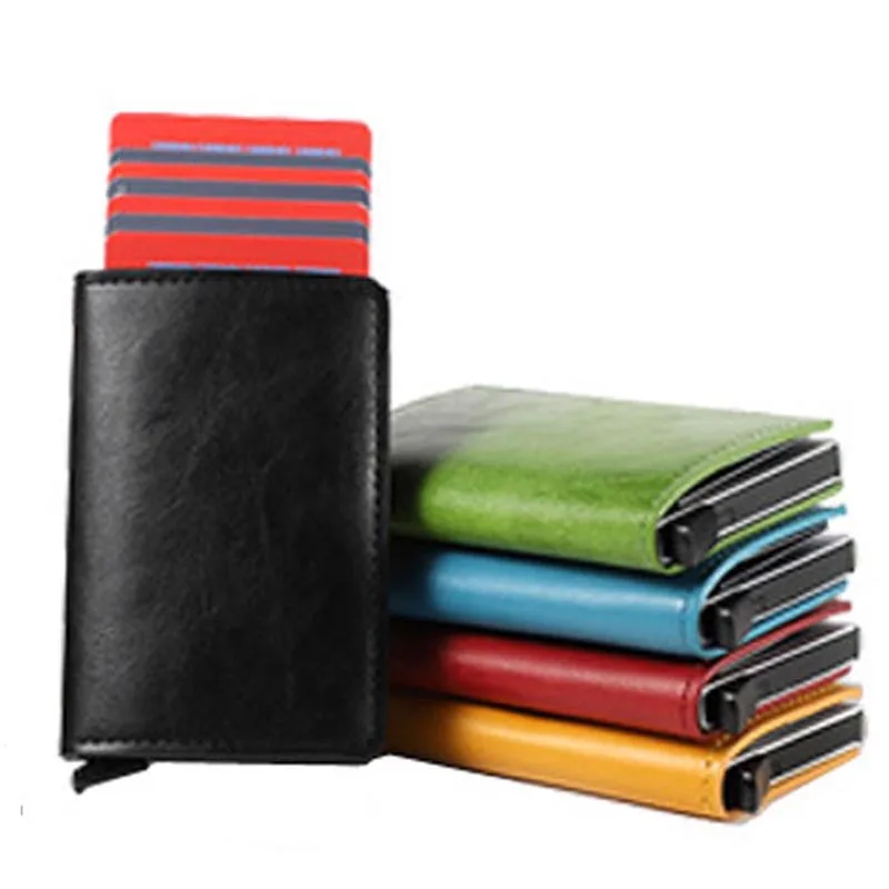 Новый Анти Вор Rfid Кредитная карта id держатель для карт тонкий Для мужчин