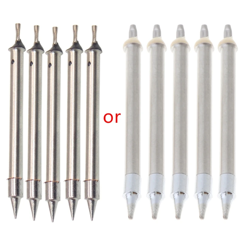 

5pc Soldering Iron Tip for USB Powered 5V 8W Electric Soldering Iron Replacement D2TD