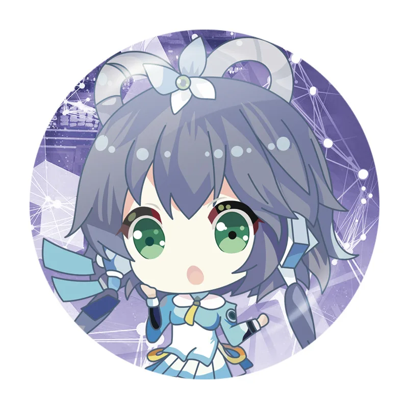 Шляпа Хацуне Мику Брошь Бейдж Аксессуары Аниме Периферия Броши для Сумки Анимационные Производные Подарки Игрушка.