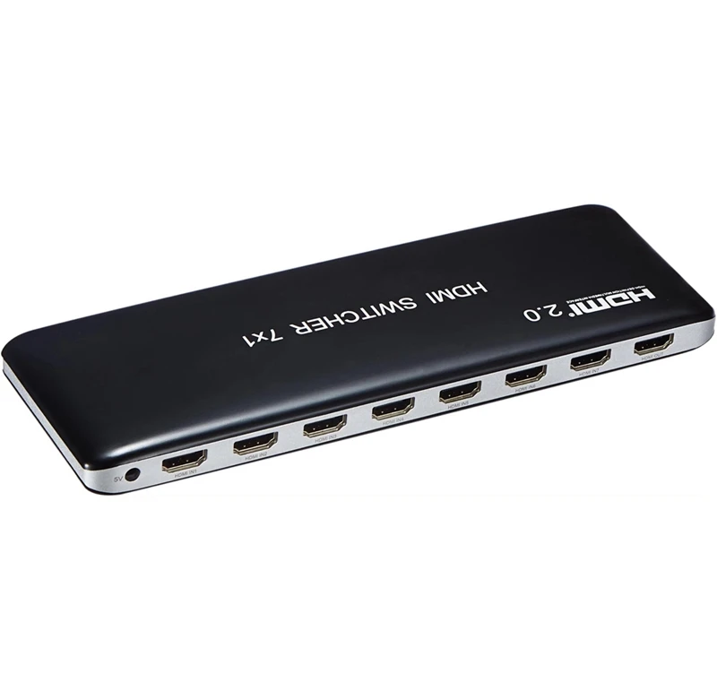 7x1 HDMI переключатель 3x1 2 0 видео преобразователь 3 / 7 в 1 выход 4K 60 Гц для Mi Box3 PS3 PS4 Xbox