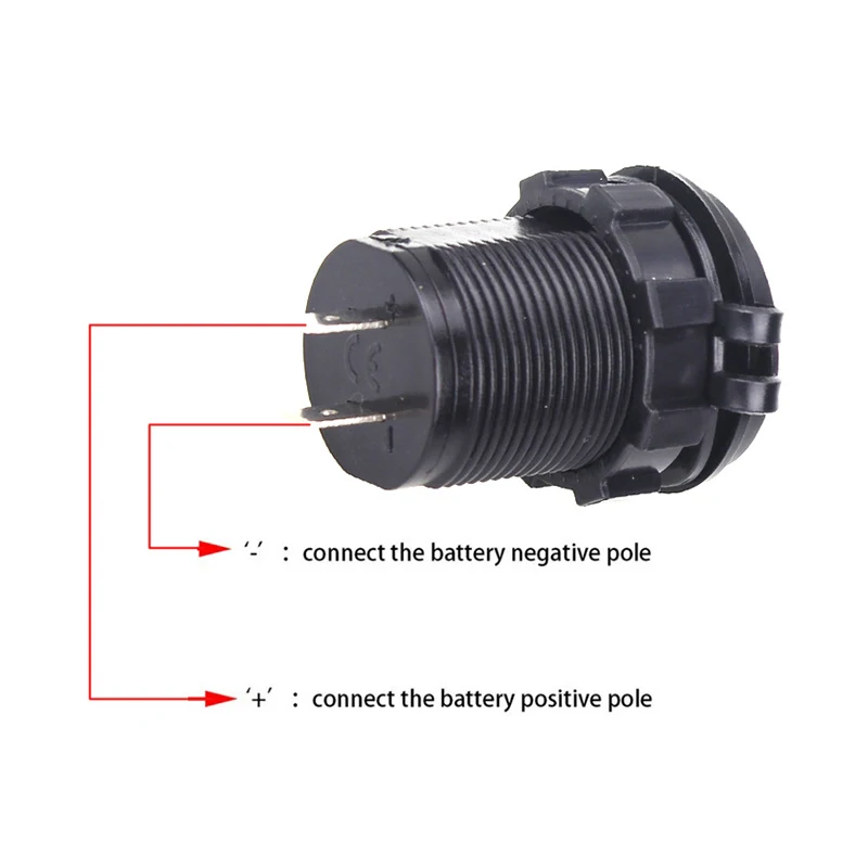 12V-24V USB Outlet Waterproof Dual Car Charger Cigarette Lighter Socket Power Adapter 5V 3.1A for Marine Boat D5 | Автомобили и