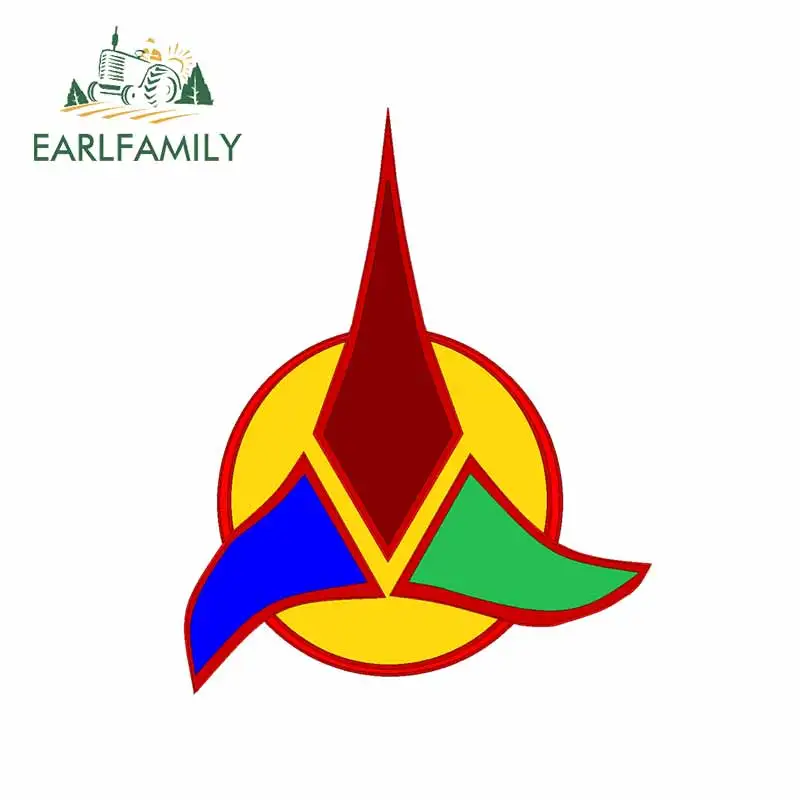 EARLFAMILY 13 см x 10 4 для Klingon Empire Star Trek Водонепроницаемая Наклейка Автомобильные