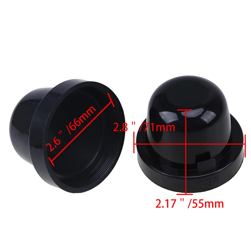 Автомобильный пылезащитный чехол POSSBAY для светодиодной фары резиновый