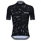 Мужская футболка с коротким рукавом SGCIKER, Летняя трикотажная футболка с коротким рукавом и лазерным вырезом, одежда для горного велосипеда, итальянская ткань MITI