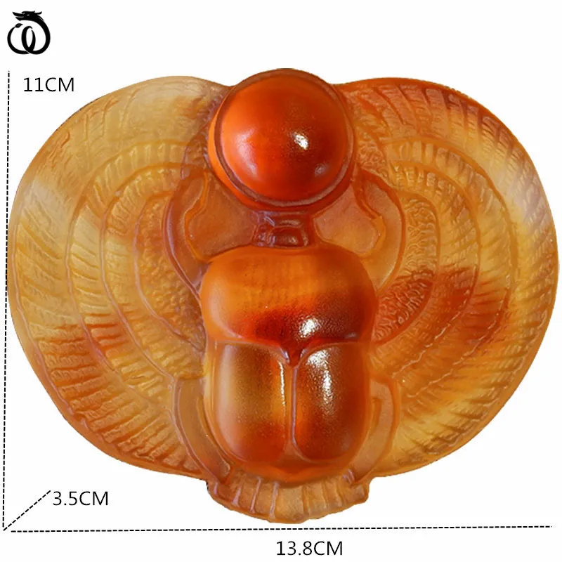 

Egypt Scarab Amulet Arts Sculptur Feng Shui Decoration Resin Craft Animal Home Decor Living Room Office Souvenir Idea Gift R7267