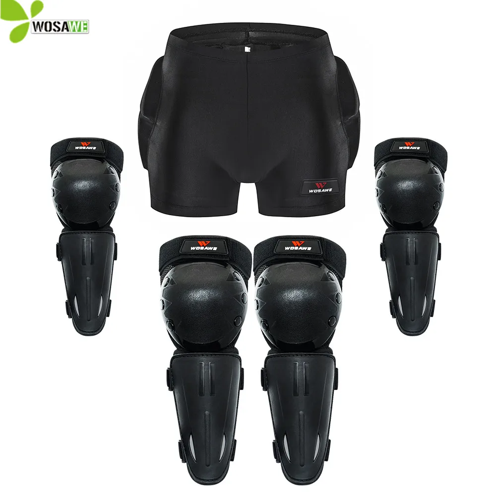 WOSAWE детские шорты для сноубординга костюм локоть наколенник протектор Набор