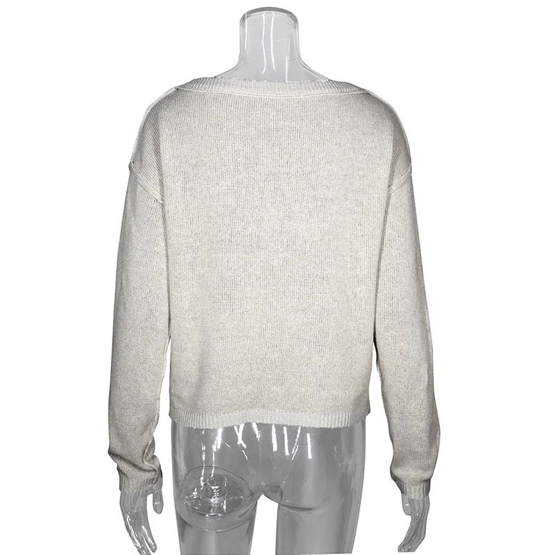 Fitshinling Новое поступление пуловеры свитера для девочек Женская одежда джемпер с