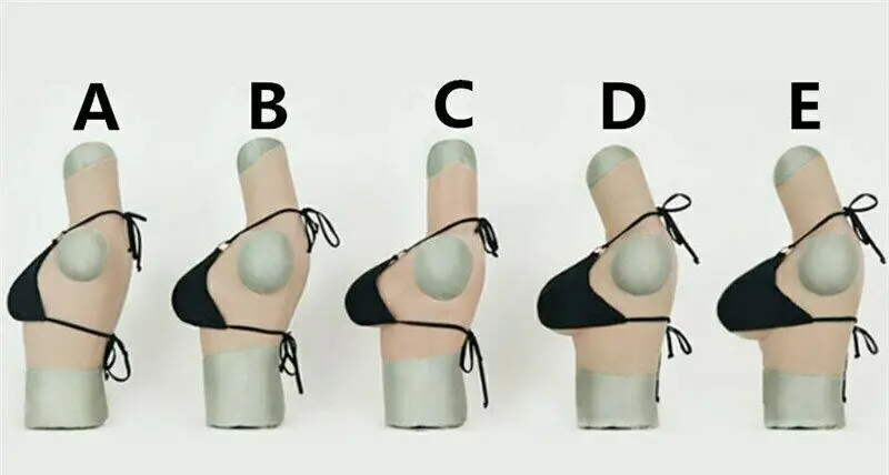 Full Silicone Breast Forms D Cup Boobs Sleeveless Body Shaper for Transgender and Crossdresser and Women with Chest Resection