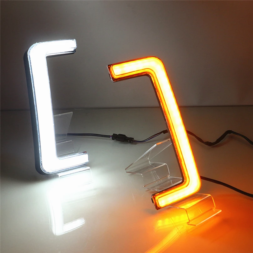 LED DRL Daytime Running Light For Ford Raptor F15 F-150 F250 F-250 2010 2011 2012 2013 2014 2015 Daylight turn Signal Fog light |