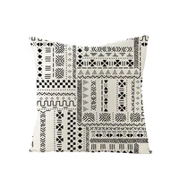 geometric bohemia nordic sofa cushion cover pillowcase home living room decoration black white throw pillow cover chair cushions