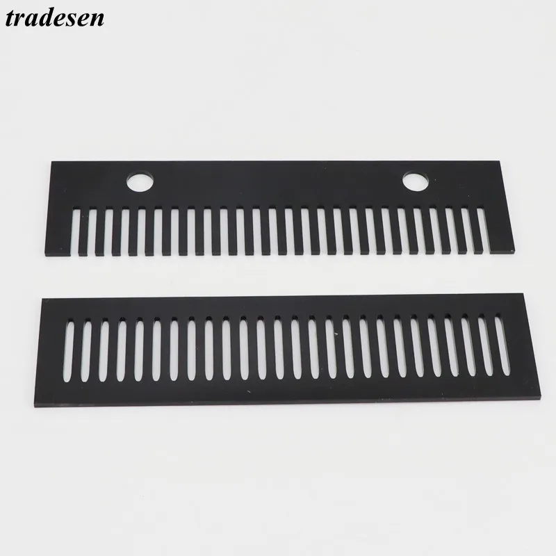 Черная акриловая расческа для рыб съемные переливные расчески фильтрующая