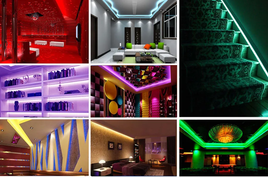 5M 2835 RGB WIFI LED Strip light Waterproof 10M 15M 5050 Led Ribbon Tape With WIFI Wireless Controller DC 12V Adapter Stripe Kit