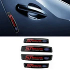 Наклейка на дверь автомобиля для Ford Fiesta ST Mk6 Mk5 Mk7 Mk8 Focus Mk4 2 Mk3 3 Fusion Edge Escape Ranger Kuga аксессуары