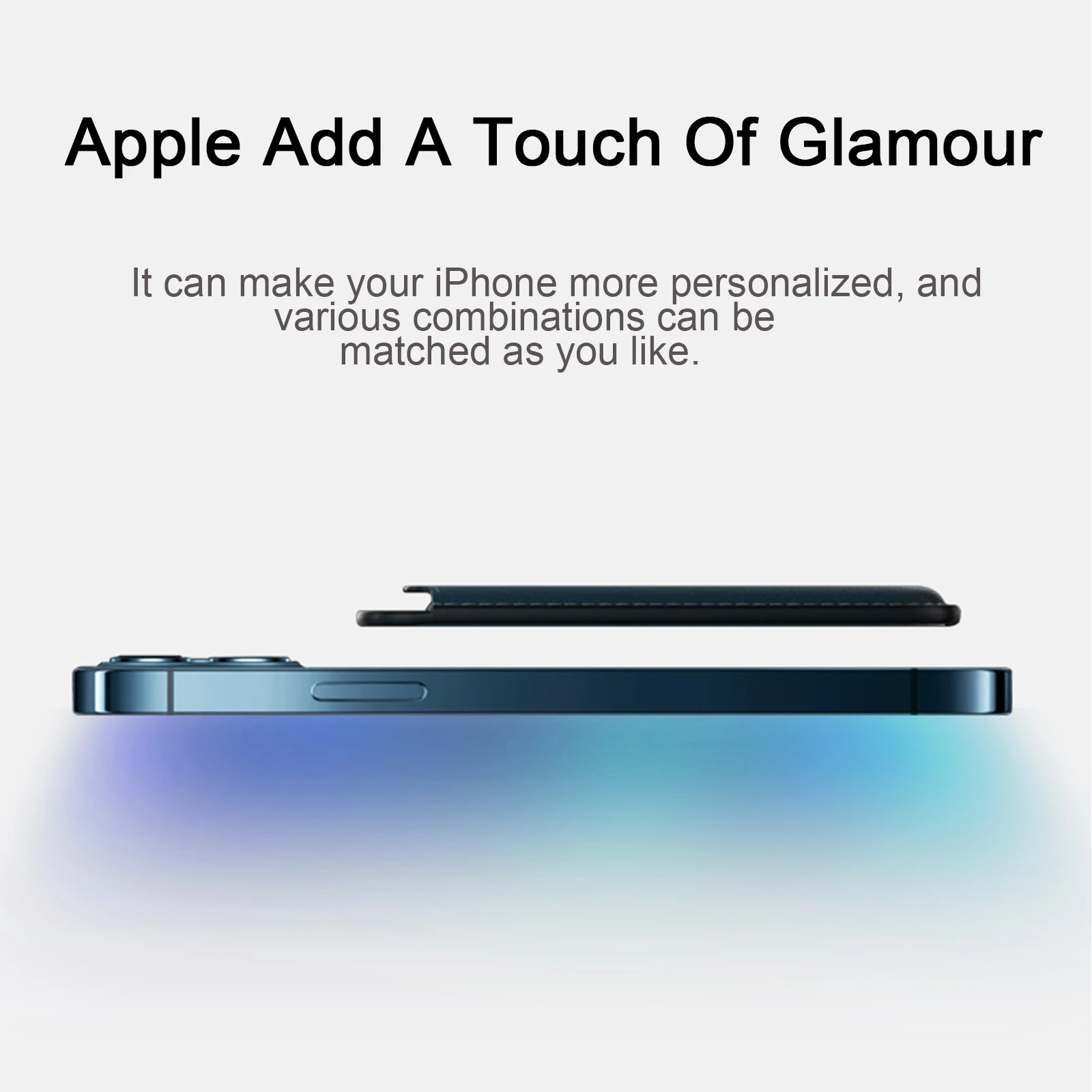 

Hot Sale Card Bag For Magnetic Fashion Wallet Card Holder Case For iPhone 12 Pro Max 12 Mini Luxury Leather Pouch Cover