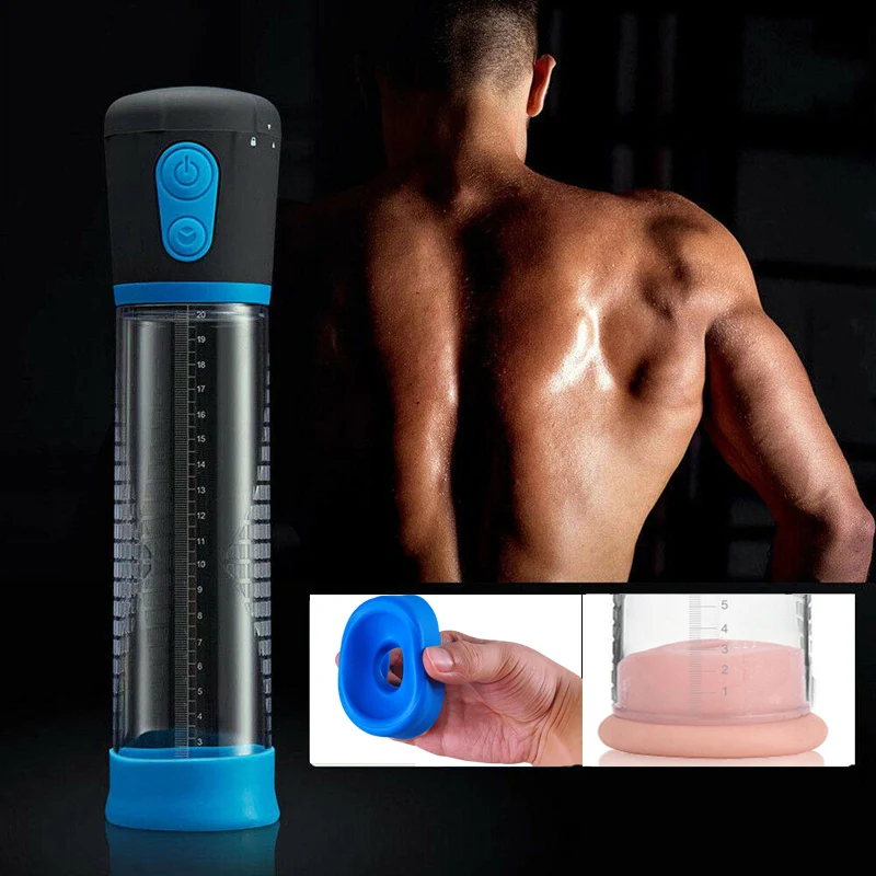 Секс игрушки для мужчин вакуумный насос пениса увеличитель большой пенис