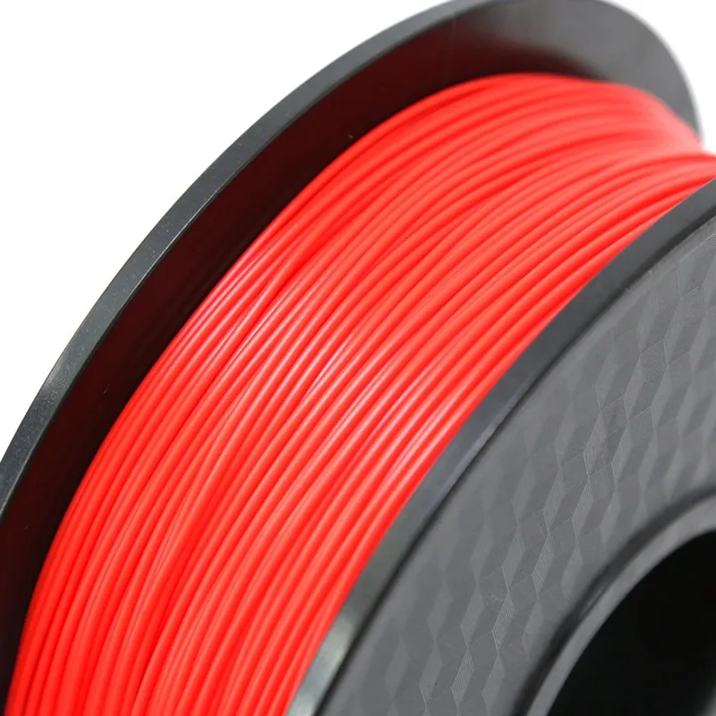 Филамент PLA для 3D принтера EasyThreed 1 75 мм с размерами +/ 0 05 кг красный пластиковый