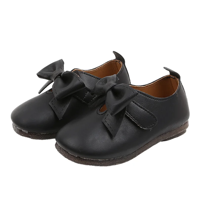 Детские кожаные туфли для девочек Вечерние принцессы Свадебные модельные