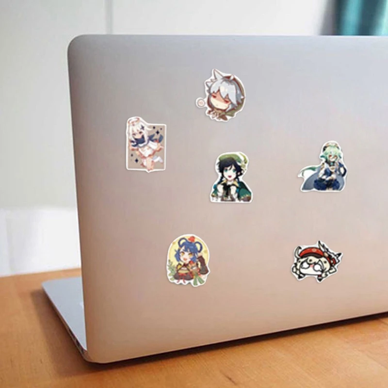 

50 pieces of anime Genshin Impact stickers waterproof DIY decoration