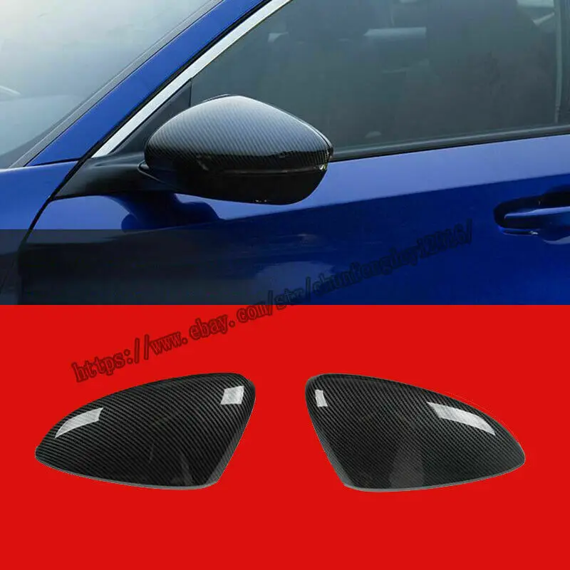 

Fit For Honda Accord 2018-2019 carbon fiber ABS Side Mirror Covers 2pcs