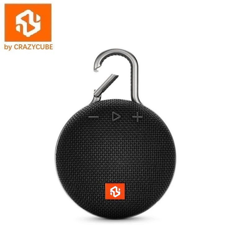 Беспроводная портативная Водонепроницаемая Bluetooth Колонка CrazyCube Clip3 лучше чем jbl go
