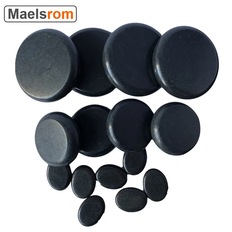16 шт. Профессиональный Массажный набор из базальта базальта|Массажные
