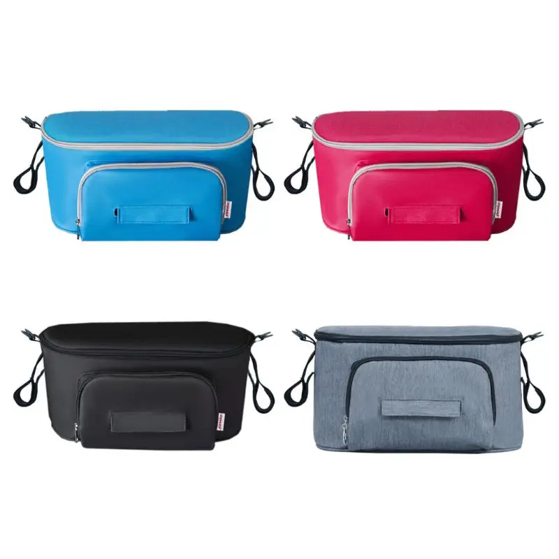 

Сумка-Органайзер для коляски, сумка для хранения детских колясок, универсальная водонепроницаемая сумка-Органайзер для коляски, подходит д...