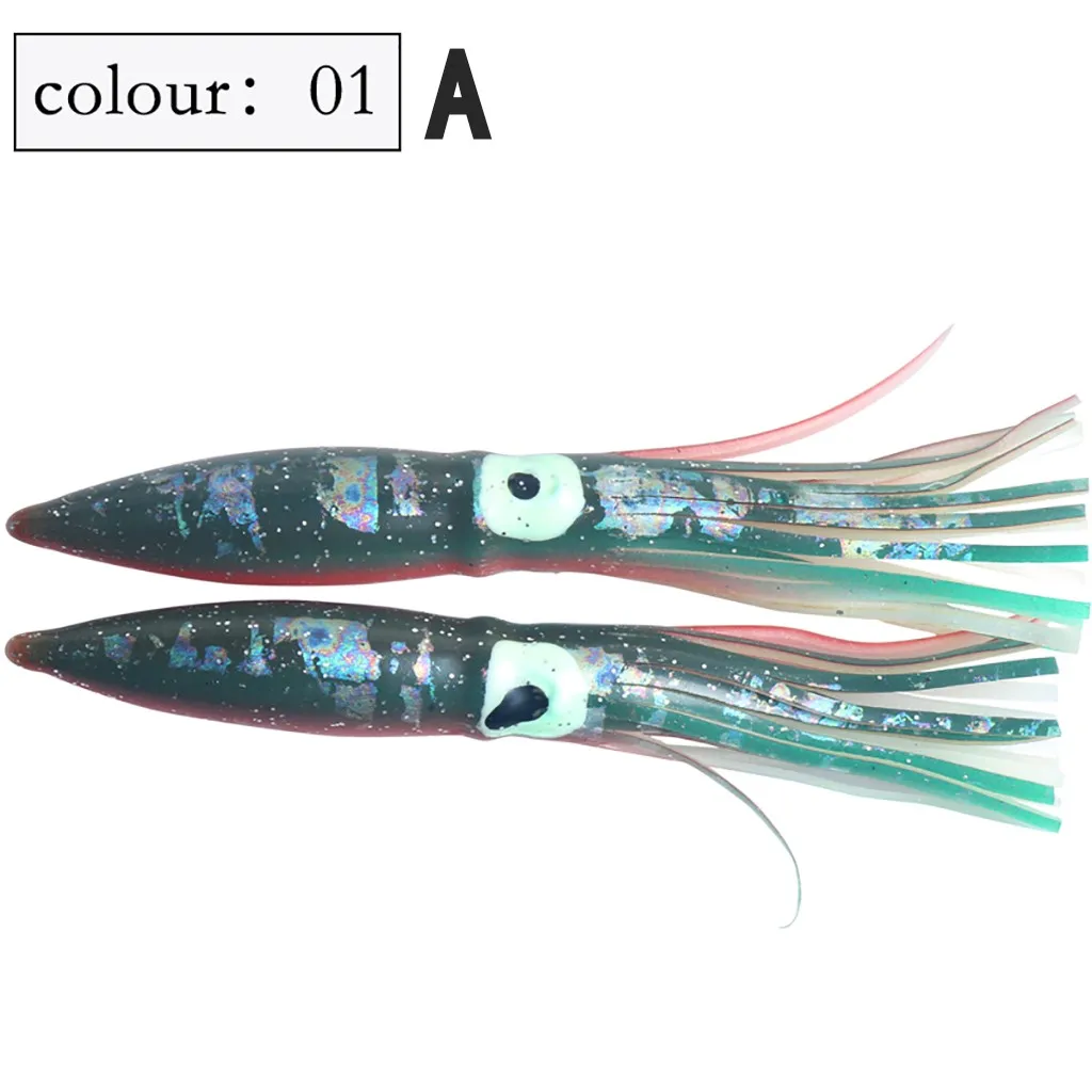 Рыболовный прикорм кальмаров осьминог юбка приманка соленая вода мягкая