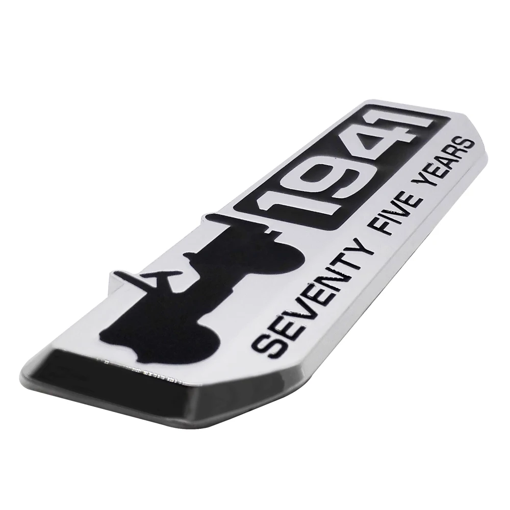 1 шт. 3D металлический 1941 Гриль значок эмблема наклейка автомобильная для Jeep Wrangler