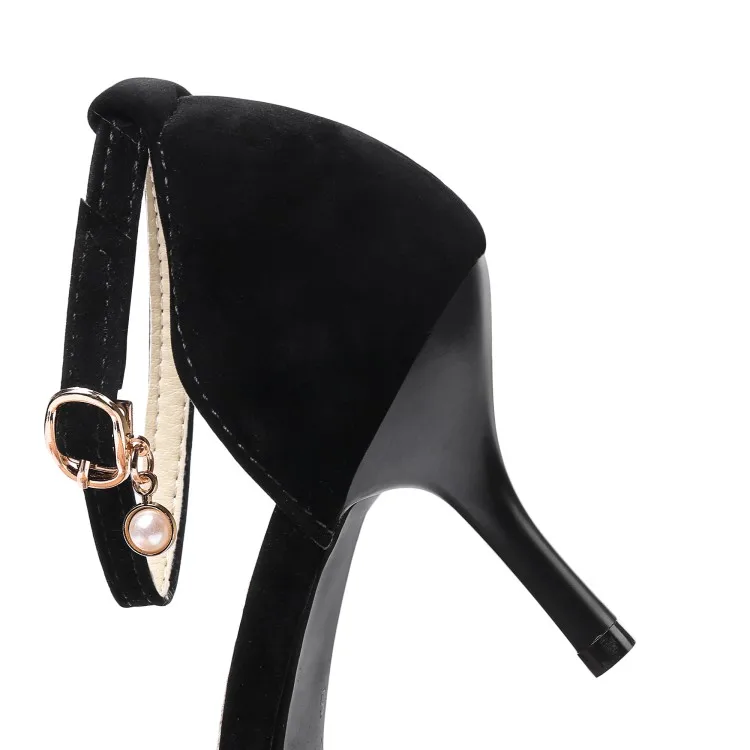 Большие размеры 12 13 14 Босоножки на высоком каблуке Женская обувь Женские летние