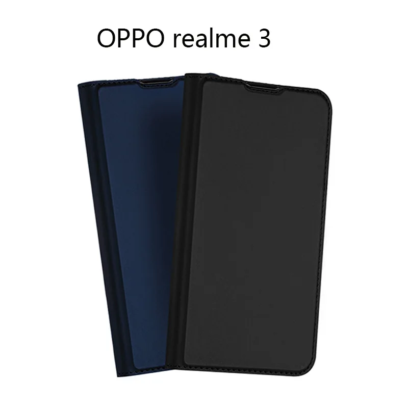 

Original Dux Ducis Pu Leather Case For Oppo Realme 3 3i Coque Luxury Thin Flip Cover Wallet Phone Cases For Oppo Realme 6 Pro