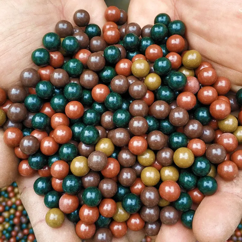 500 шт 8 10 мм охотничья Рогатка для рисования из глины шарики рогатки с подшипником