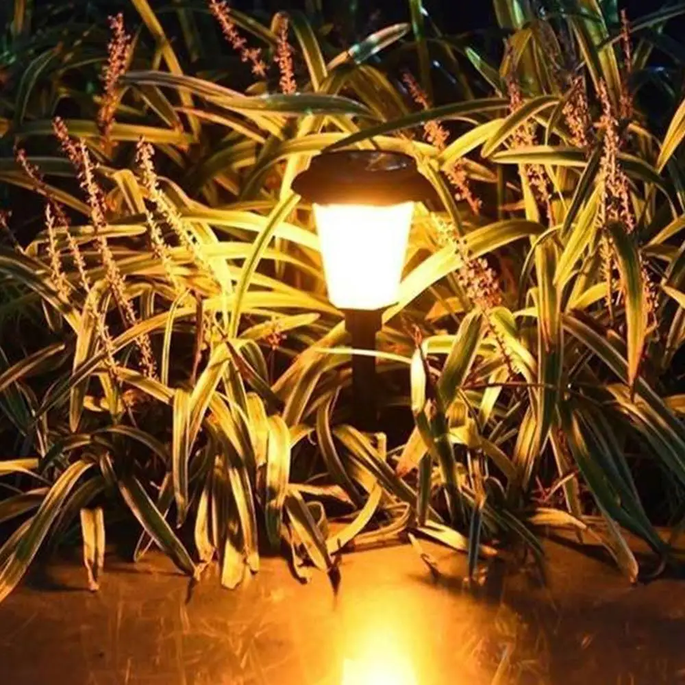 

Durable Lawn Pathways Lights Waterproof Path Light Solar Power Eco-Friendly Lighting Lamp LED Flickering IP65 Hexagon Garden