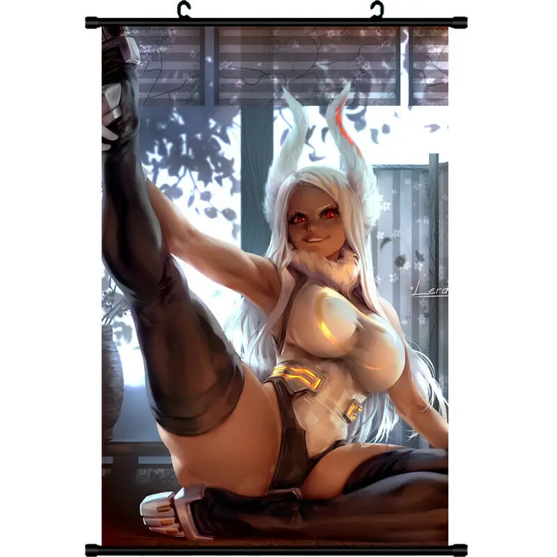 60*90cm Anime boku no hero academia mirko Poster Wall Home Scroll Decor Gift HD Print | Дом и сад